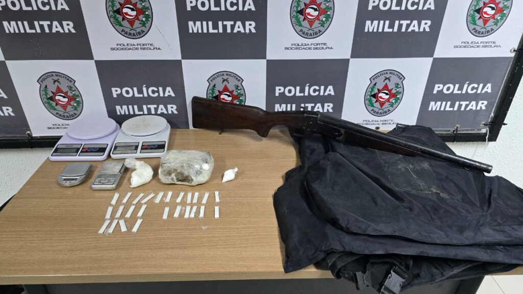Polícia Militar prende suspeito e apreende duas espingardas em ações na zona sul da capital